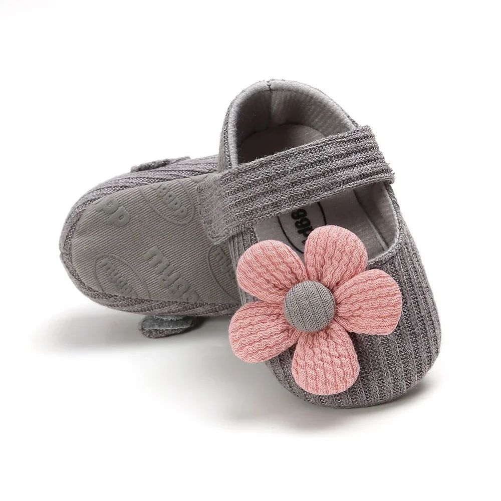 Baby Shoes Newborn Baby Girls Shoes Bow-knot Cute Non-slip Infant Toddler Soft Sole Princess Shoes Baby Shoes 0-18 Months