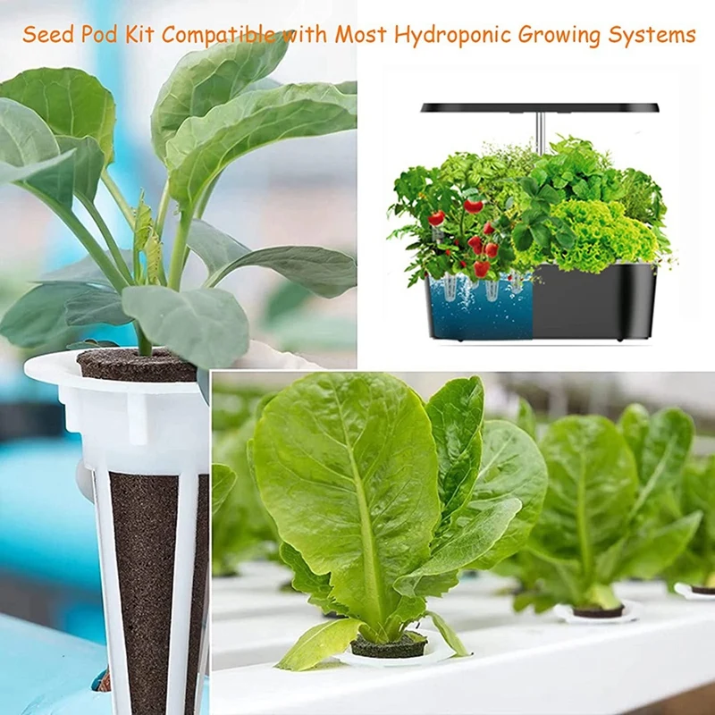 121 Pcs Seed Pods Kit , Suitable For Hydroponics Growing System For Plants, Outdoor And Indoor Hydroponics Supplies