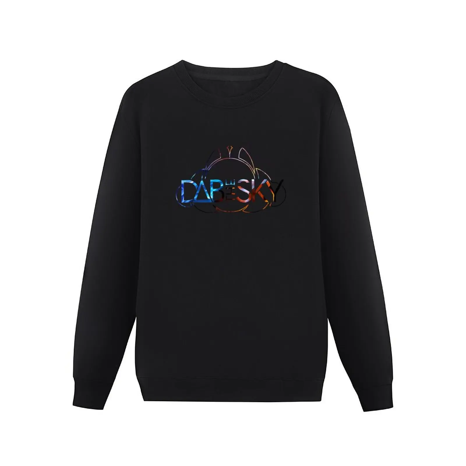 Dab the Sky x Dabin Flames Pullover Hoodie tracksuit men male clothes men's sweat-shirt sweatshirt