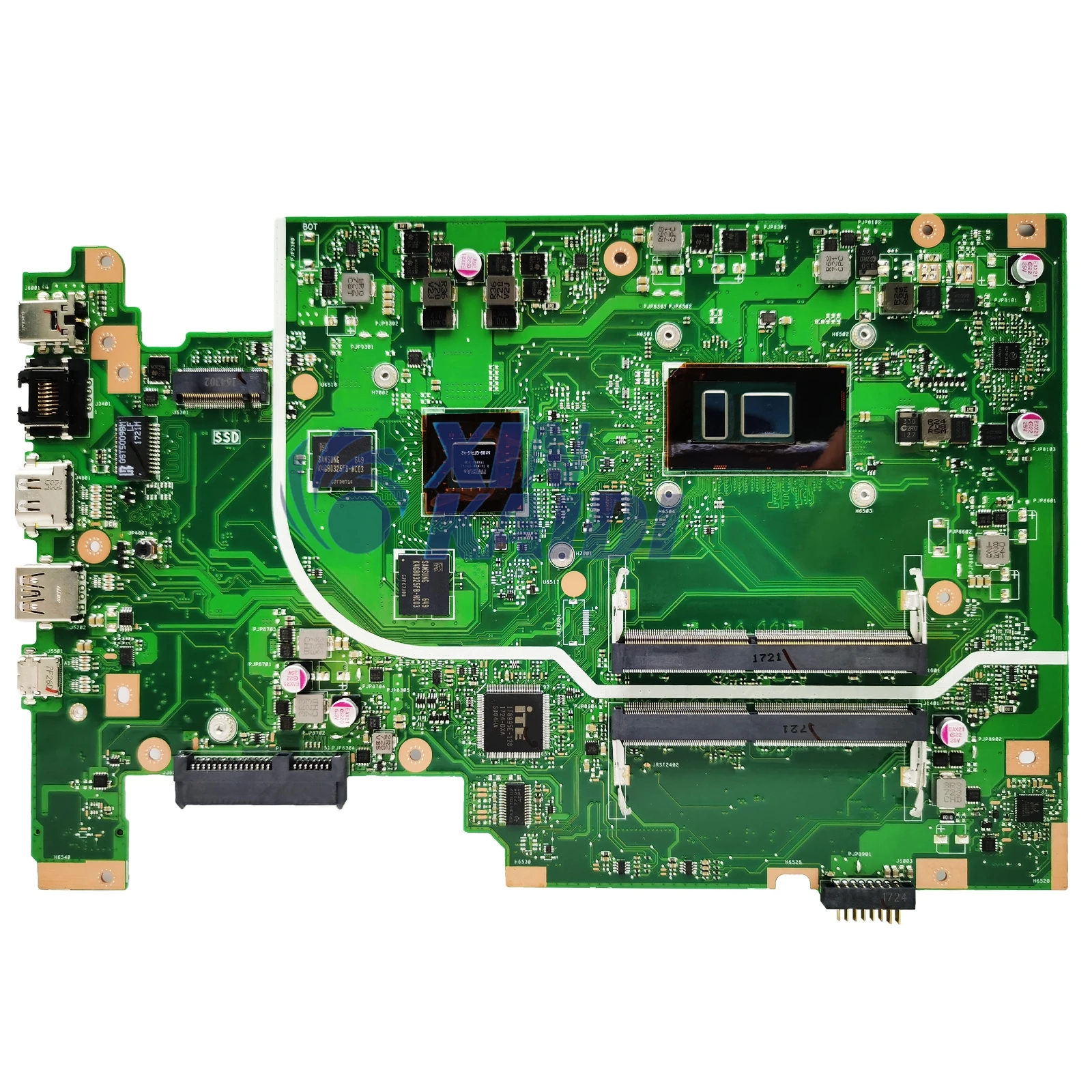 Imagem -03 - Placa-mãe do Portátil X705uq Mainboard X705ub X705un X705ubp X705uq X705ua X705unr 4415 i3 i5 i7 7th 8th Gen 100 Teste