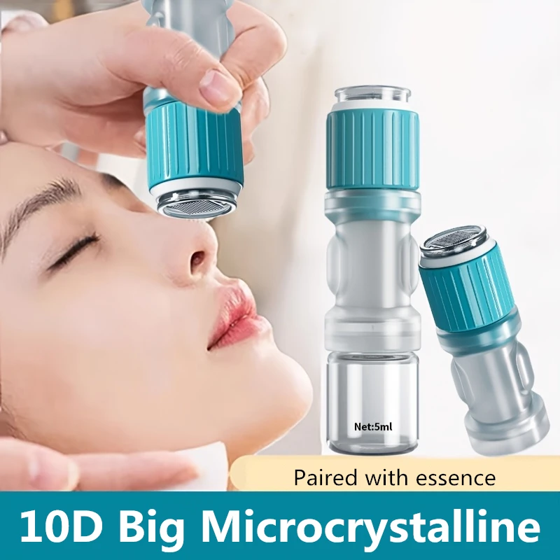 

Микронидл-стемп для нанесения сыворотки с нанометровыми иглами, круглый нано-аппликатор – домашний микрокристаллический инструмент для ухода за кожей, косметический прибор для домашнего использования