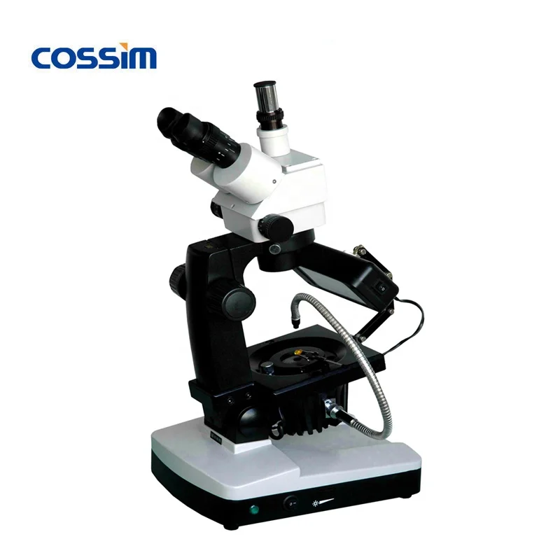 VGM500A Trinocular Binocular Continuous Zoom Stereo Gemology Jewelry Microscope