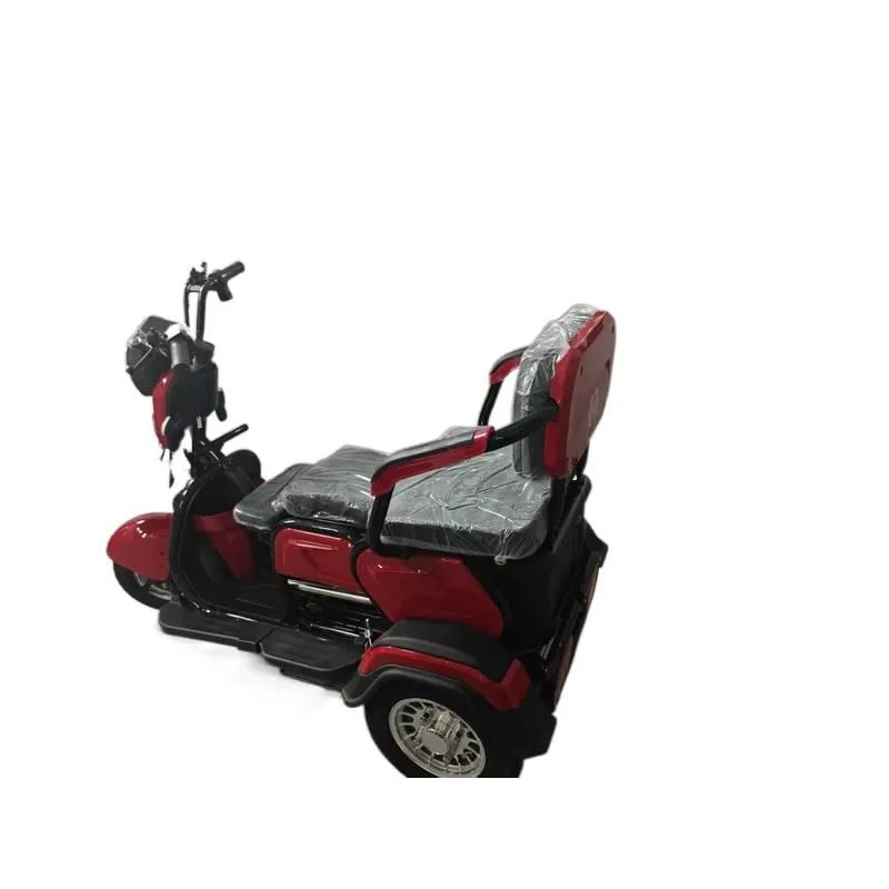 

Высококачественный взрослый электрический трицикл из алюминиевого сплава для перевозки грузов и людей, электрический трайк для пожилых людей