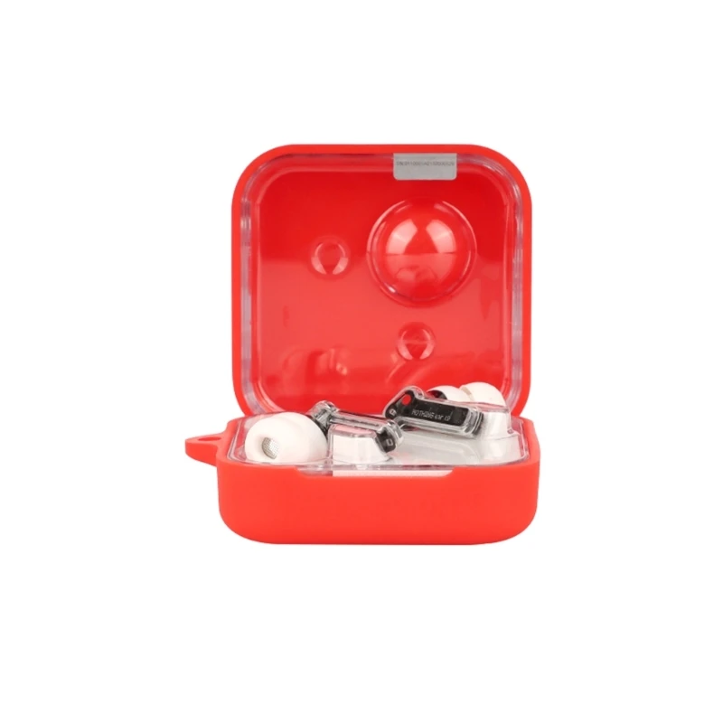 Silicone Protective Case for Nothing Ear (2) Wireless Headphone Protector Case Cover Shell Housing Anti-dust Sleeve