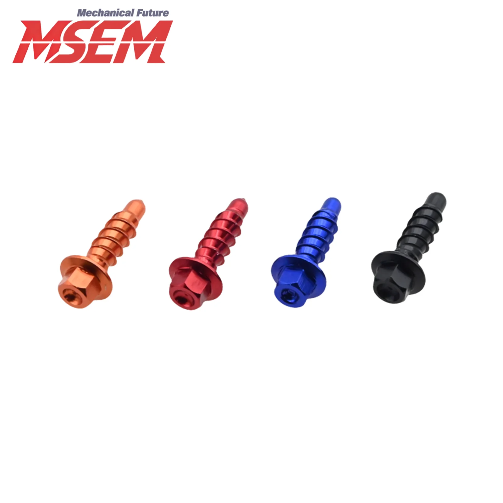 For KTM 125cc-530cc SX/SXF/XC/XCF/EXC Husaberg 85cc-610cc TE FE Universal Parts 10Pcs CNC Aluminum Self Tapping Screw Bolts Kit