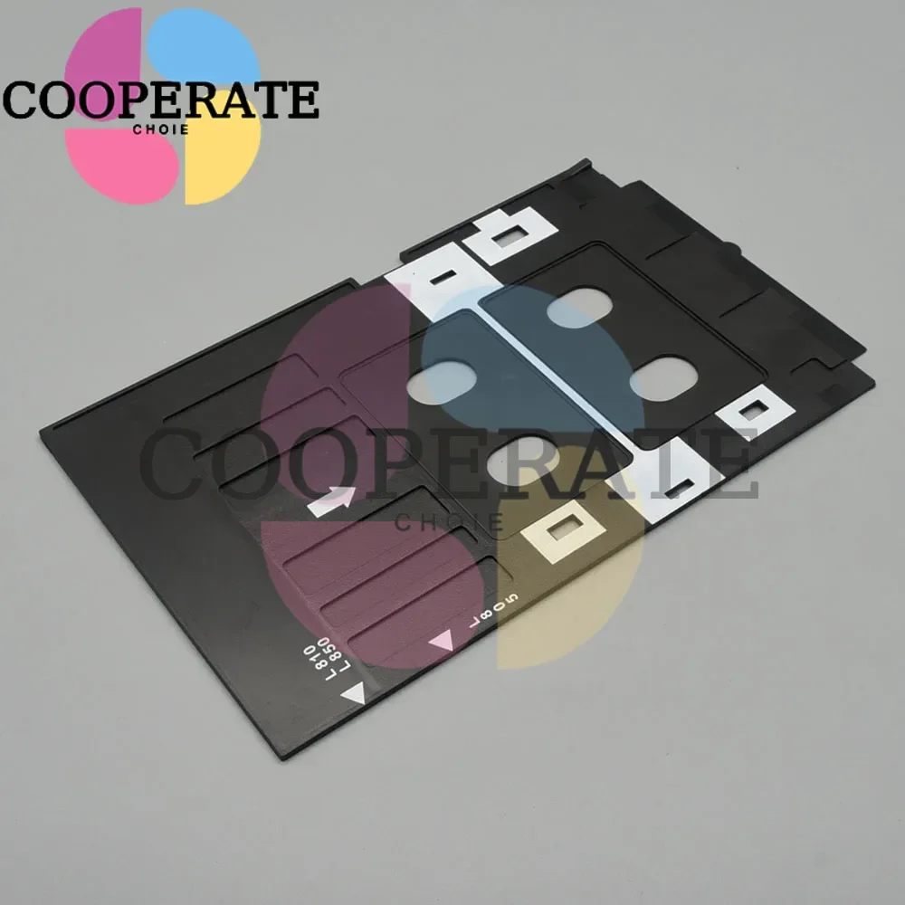 1X PVC ID Card Tray Plastic card Printing Tray support for Epson R260 R265 R270 R280 R290 R380 R390 RX680 T50 T60 A50 P50 L800 L