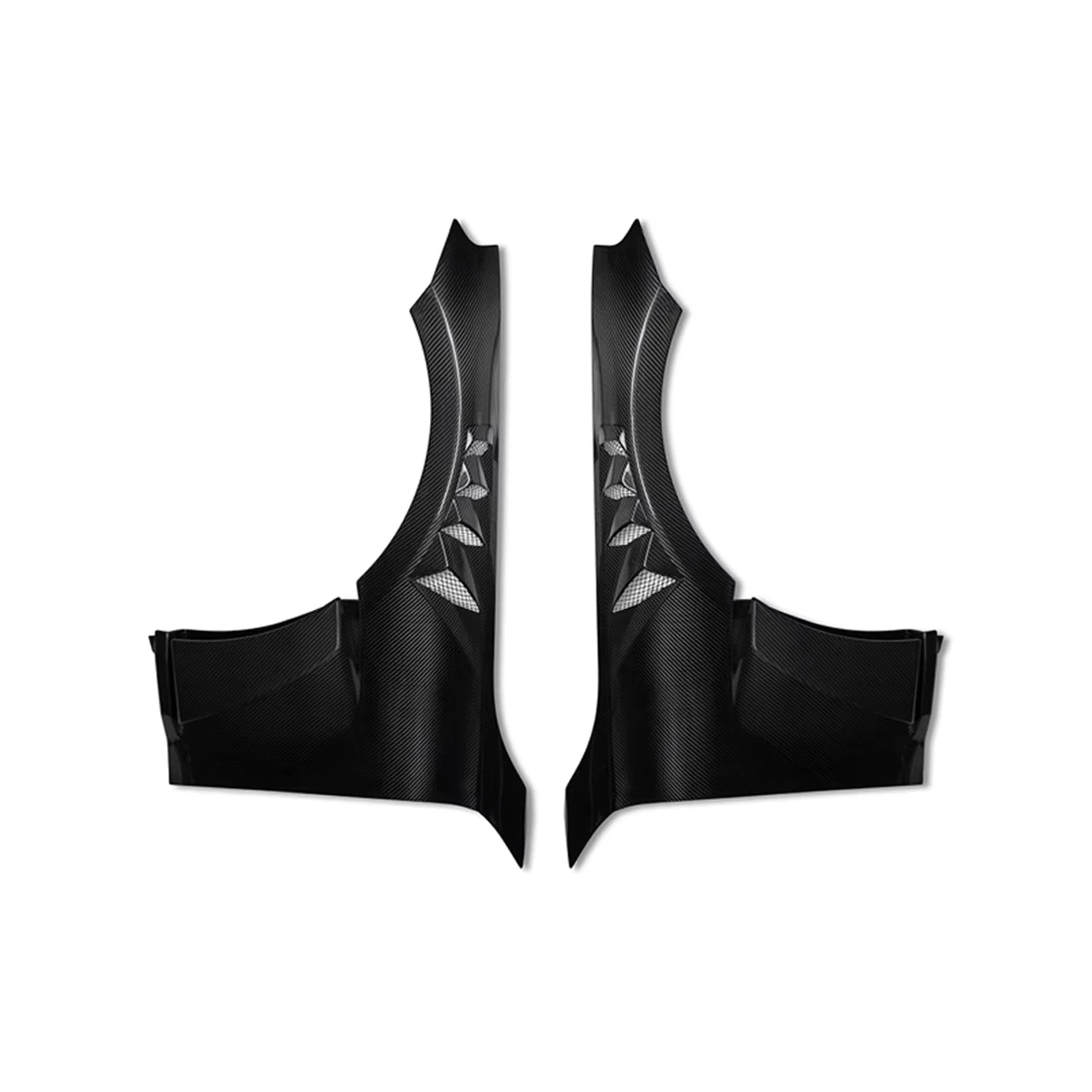 N Style Soundproof Dry Carbon Front Mudguard for G42 M2 M240i 2023-2026 Noise Reduction Replacement Parts 3