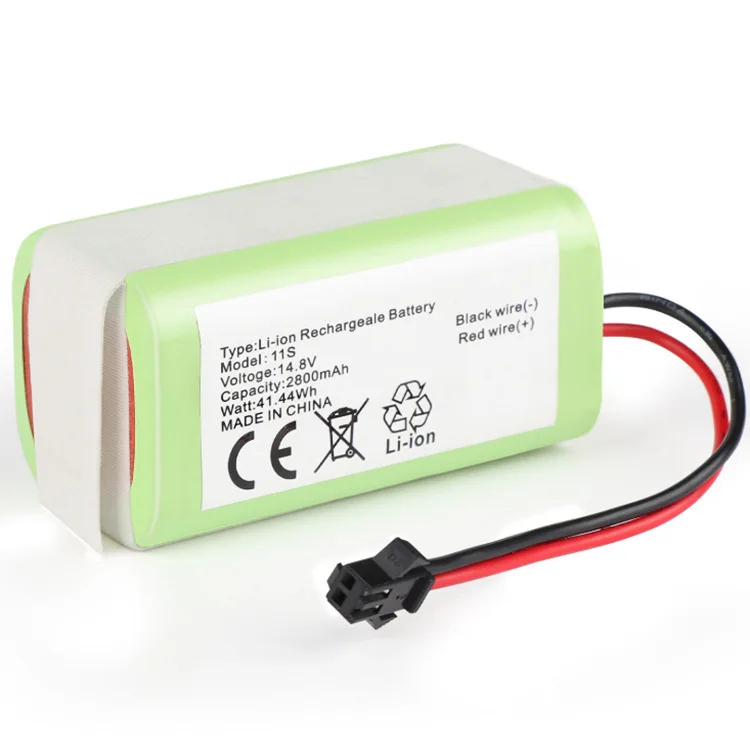 2022 New 2800mAh INR18650 4S1P Battery For DEXP MMB-300 X500 X520 X600 Mamibot EXVAC660 EXVAC880 Robot Vacuum Cleaner Battery