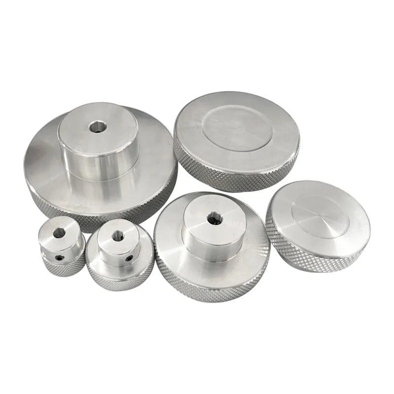 Aluminium Alloy Handwheel Dia 20,30,40,50,60,80mm Knurling Handwheel Stepper Motor Fine-Tuning Handwheel