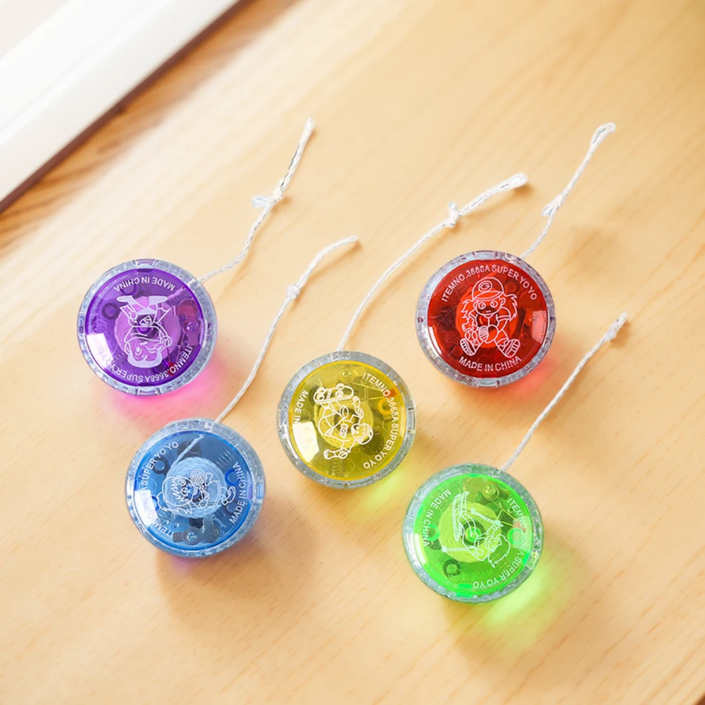 ألعاب يو يو مضيئة بإضاءة LED كرة تحمل مستجيبة وامضة يو يو للمراهقين والبالغين المبتدئين هدية للحفلات #2