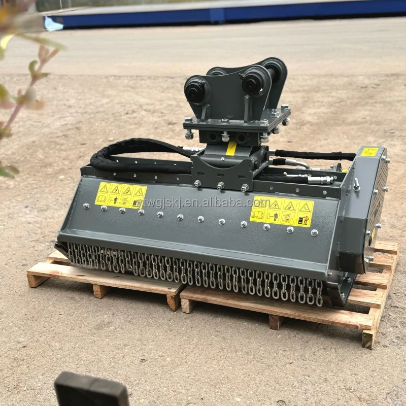 2025 Nuovi accessori Flail Tosaerba in vendita Mulcher per tosaerba con attacco per escavatore