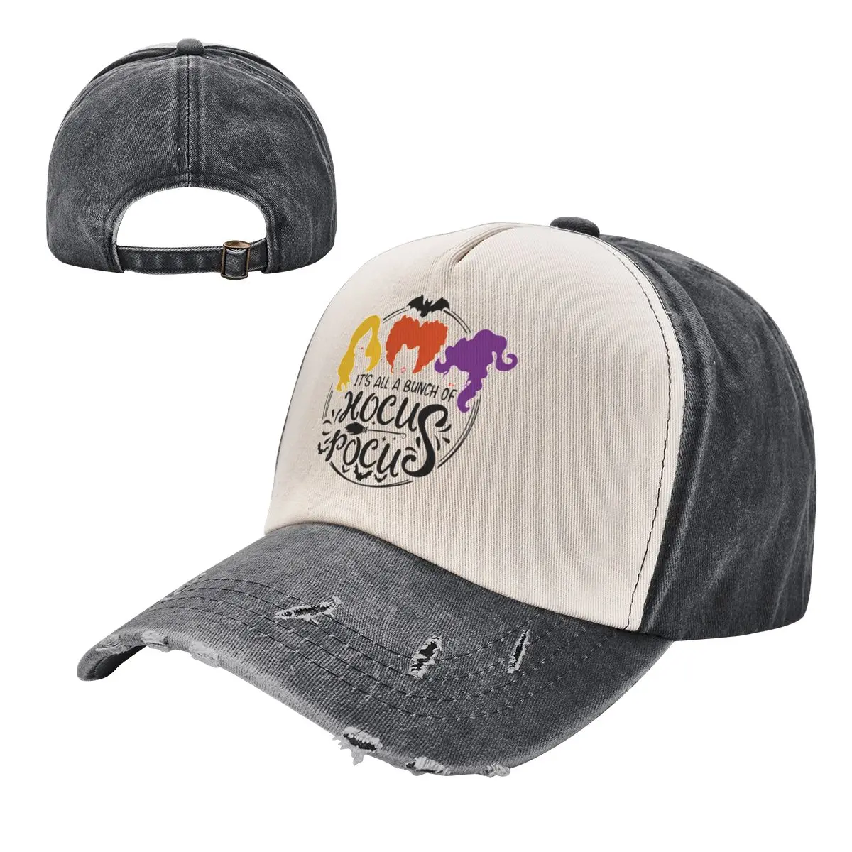 New It's All A Bunch Of Hocus Pocus Baseball Cap Dad Hat Snapback Trucker Cap