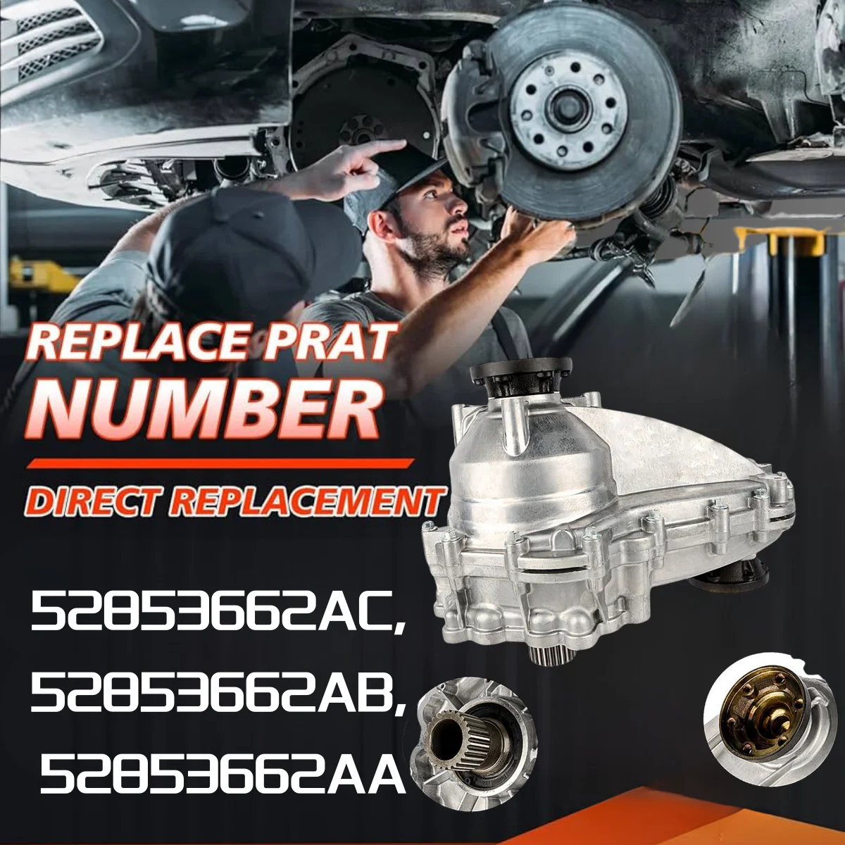 

Раздаточная коробка для Jeep Grand Cherokee Dodge Durango, односкоростная, 5.7L, 2011-2013, 52853662AC, 52853662AB, 52853662AA