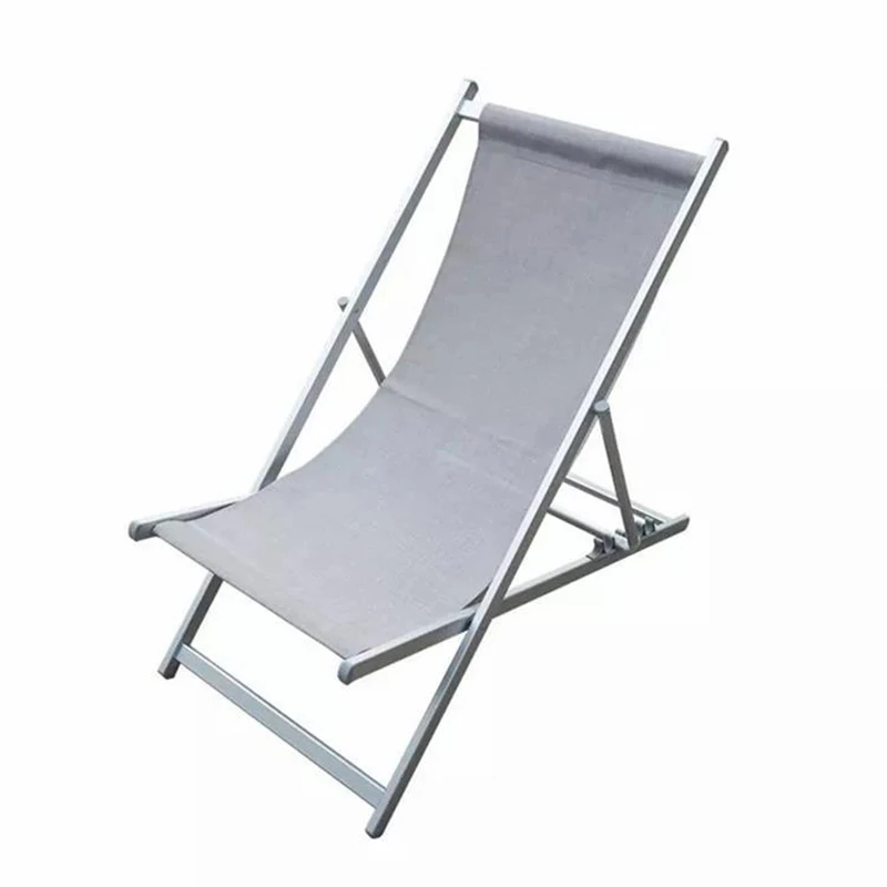 Chaises de plage pliantes ultralégères, mobilier en métal, transat portable, pour voyage, pique-nique, FYBC