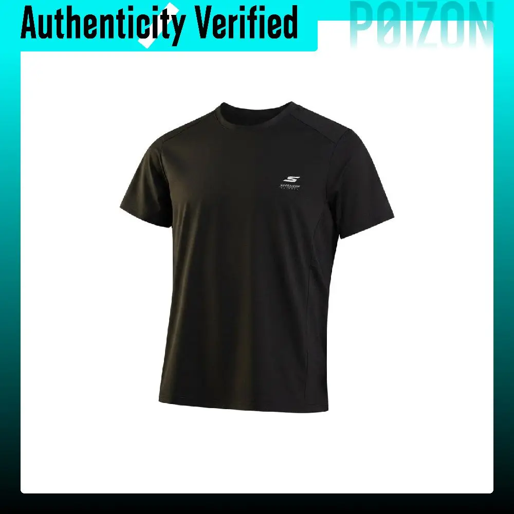 Skechers Quick-Dry T-Shirts Unisex Crew Neck Thin Straight Fit S6126011-2