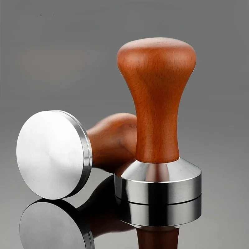 

51/53/58mm Aluminum Espresso Tamper Durable Coffee Powder Compactor Fit