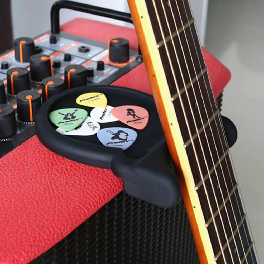 Silicone Desktop Mount para Guitarra Elétrica, Stand Resto, Pescoço De Borracha, Suporte De Mesa, Baixo, Acessórios, Venda Quente