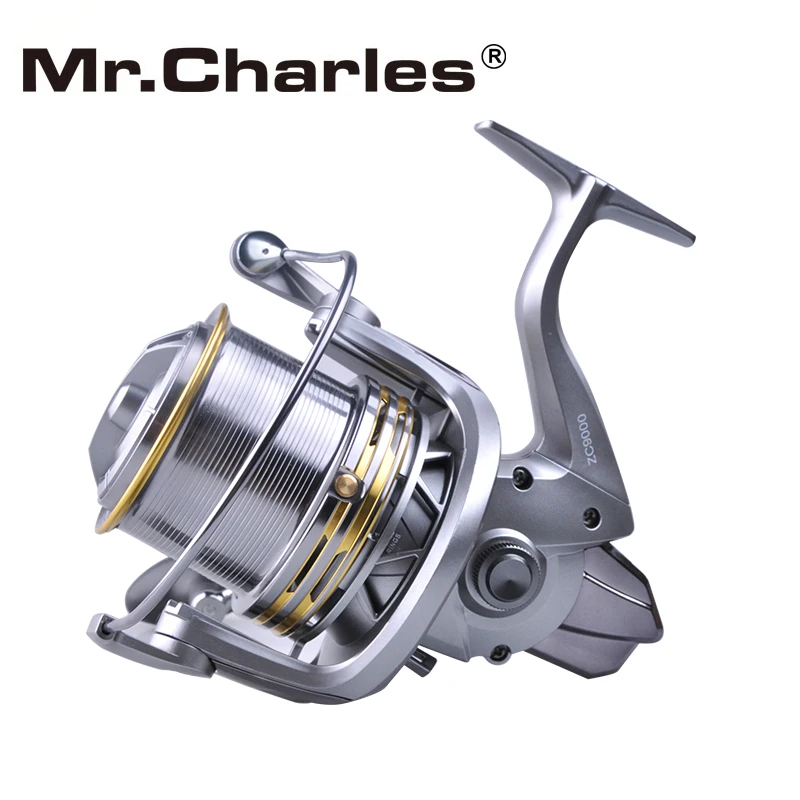 

ZC9000-12000 gray color right/left interchangeable handle 8+1 STAINLESS BALL BEARINGS fishing reel