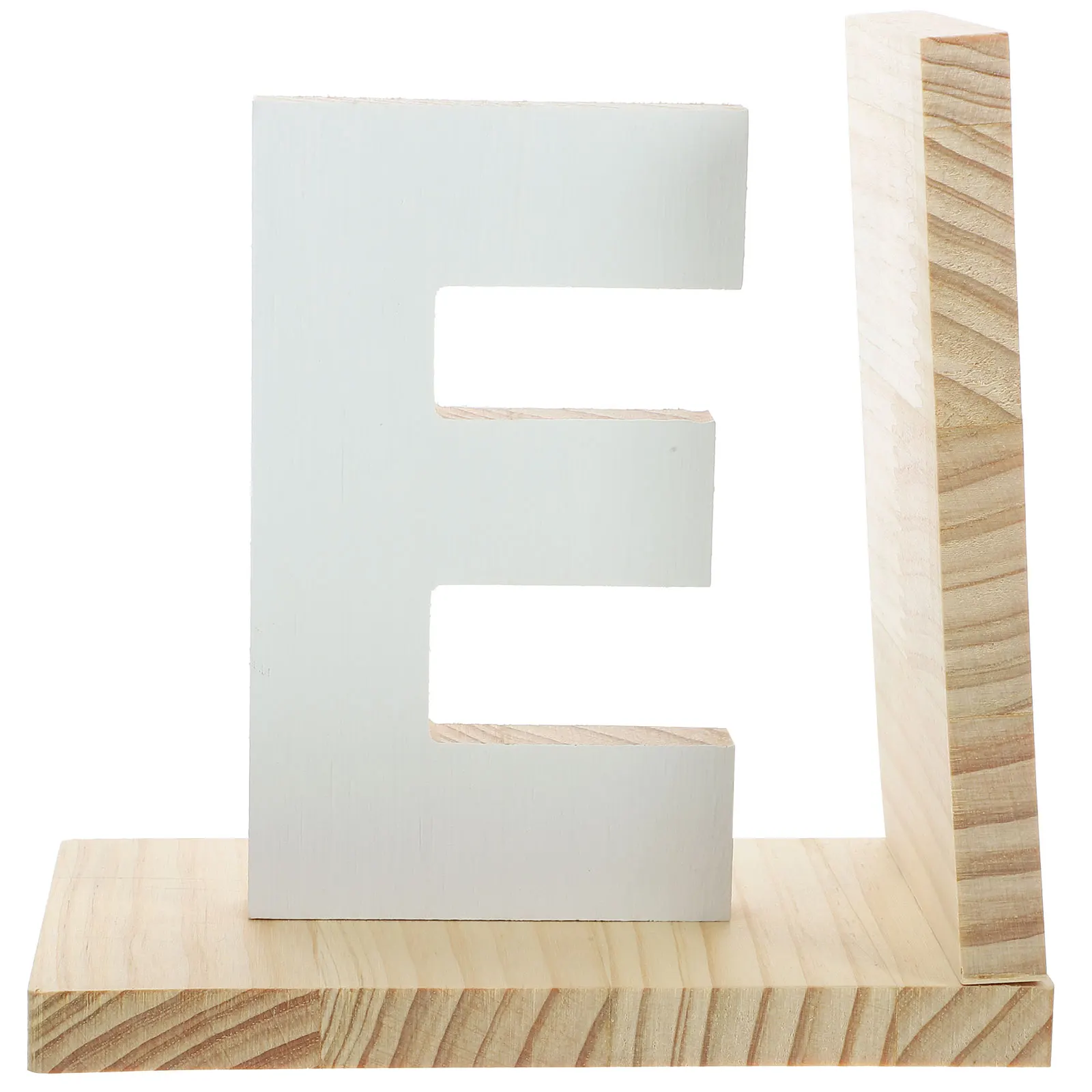 

Wooden Bookend For Desk Holder File Organizer Shelf Storage Non-Slip Pads Book Stand Holds Books Firmly Desktop Office Use File