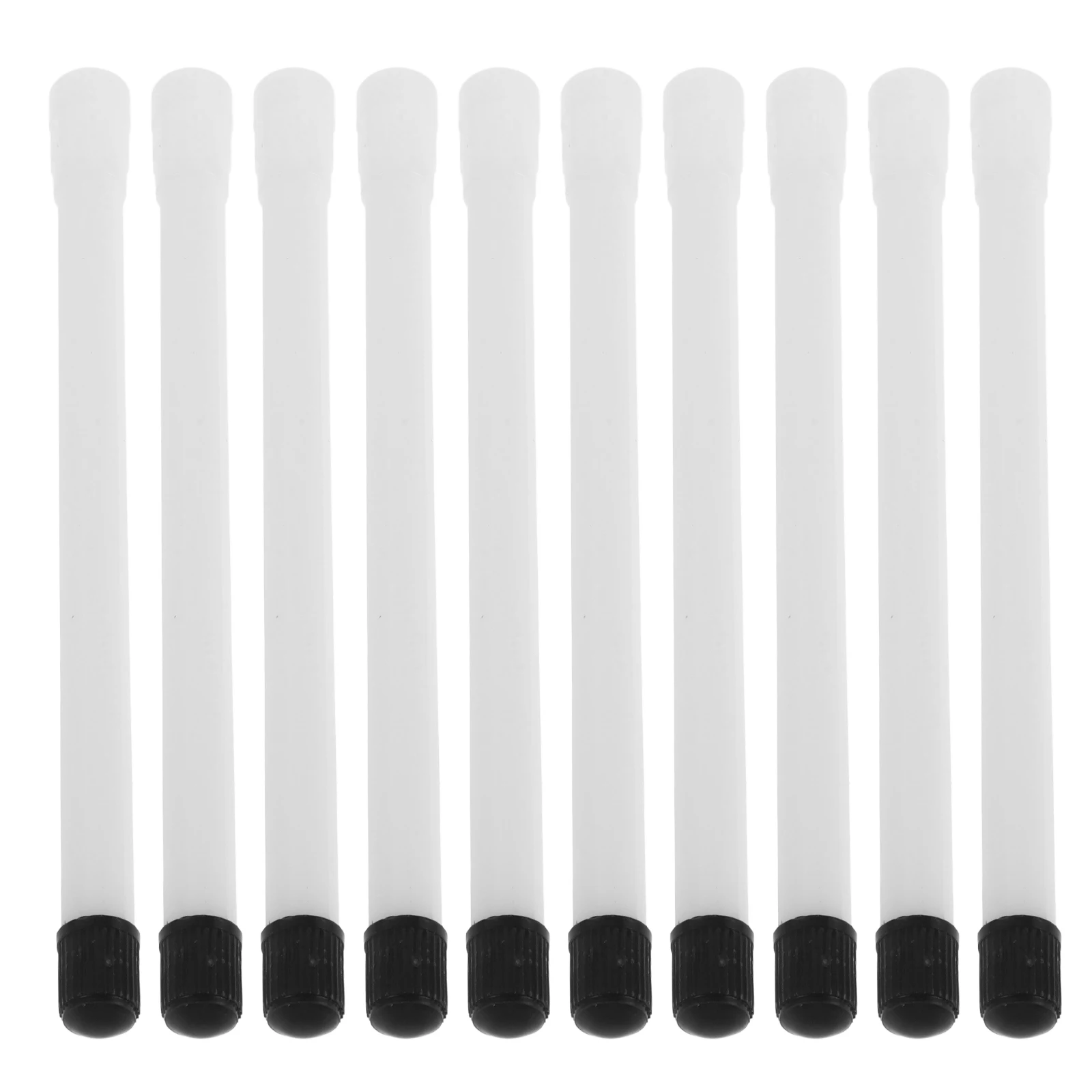 

10PCS Tire Valve Extension Rods 150mm Plastic Straight Extenders Car Scooter Electric Nozzle Adapters French Valve Compatibility