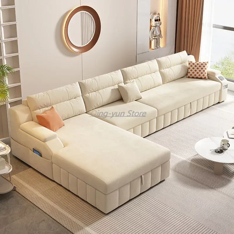 

Salon White Living Room Sofa Free Shipping Simple Relax Unique Couch Designer Folding Divani Soggiorno Living Room Decoration