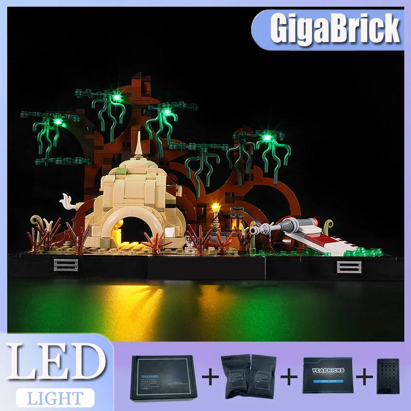 

Комплект высококачественных светодиодных фонарей для Lego 75330 (только светодиодный светильник, модель без блоков), прецизионный дизайн для идеальной посадки