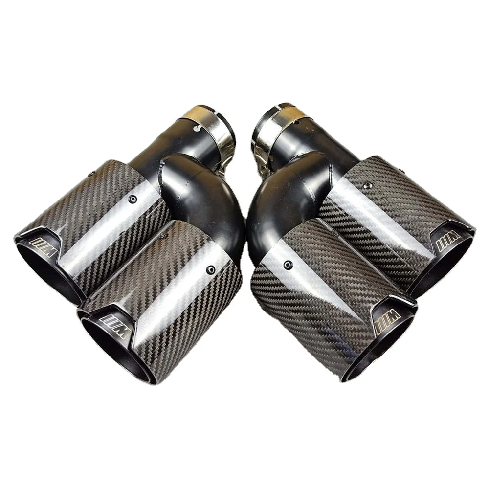 1 Pair H Model Muffler Tip For B-mw M2 M3 M4 M5 M135i M140i M235i M240i M335i M340i M435i M440i OUT 92MM M Performance Exhausts