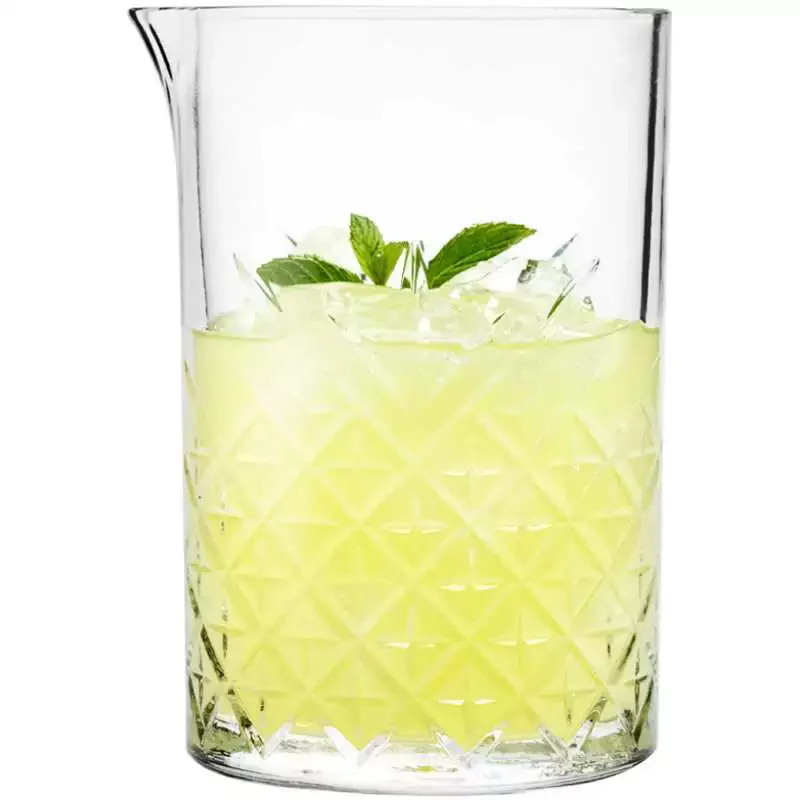 

700ml Glass Studded Cocktail Mixing Glass Bar Tool Barware