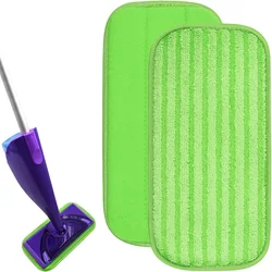 Reusable Floor Mop Pads for Swiffer, Wet Jet Flat Cloth, Washable, Easy to Replace, Wet and Dry, Microfibre, 1 Pc, 2 Pcs, 3Pcs