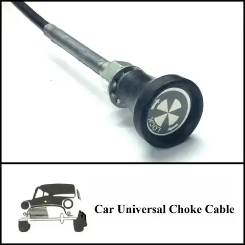 Classic Car Universal Choke Cable Pull Twist & Lock 60" Long Mini Kit for BMC Car Accessories Car Products Interior Parts Auto