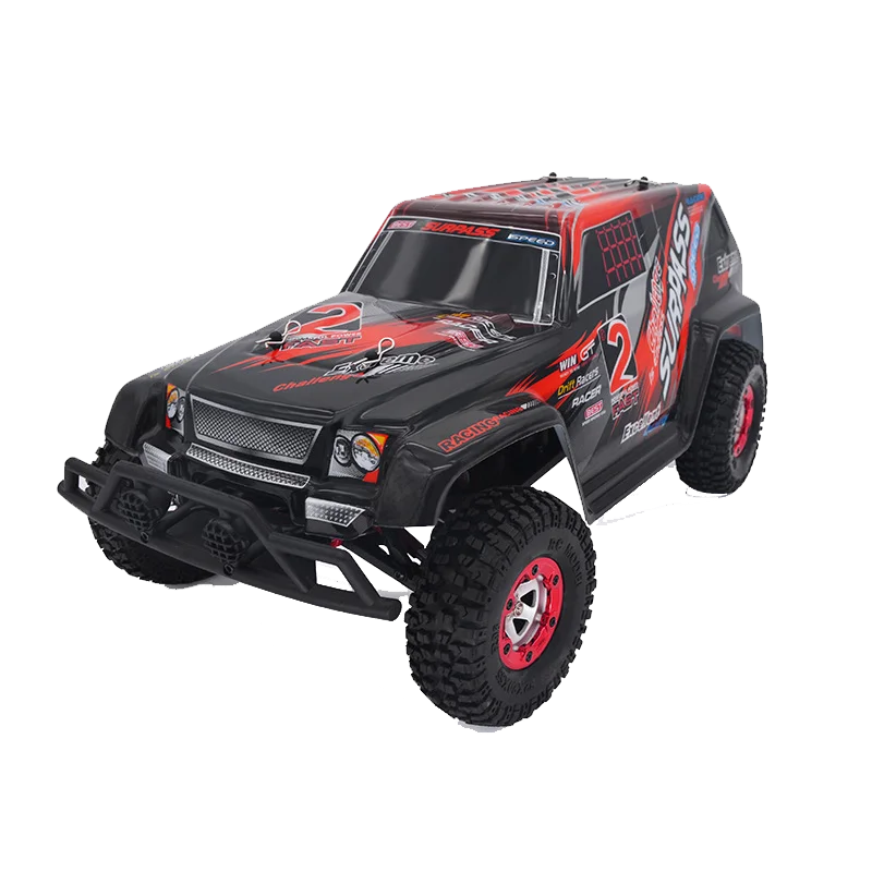 Carro de controle remoto escovado de alta velocidade, escala completa 1:12 RC, SUV, veículo off-road, brinquedo para meninos por Feiyue FY02 2.4G de frequência