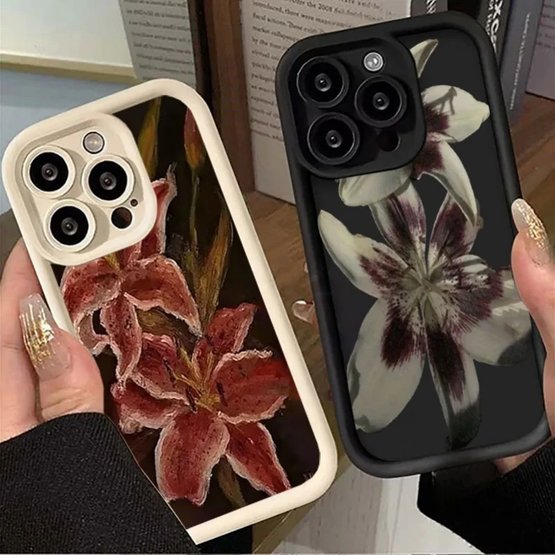 الحبر غسل زهرة جراب هاتف ل ممن لهم رينو 14F 11F 12F 13F 14 13 برو 11 12 10 برو زائد 8T 4 5 6 7 8 برو 6Z 5Z لينة غطاء سيليكون