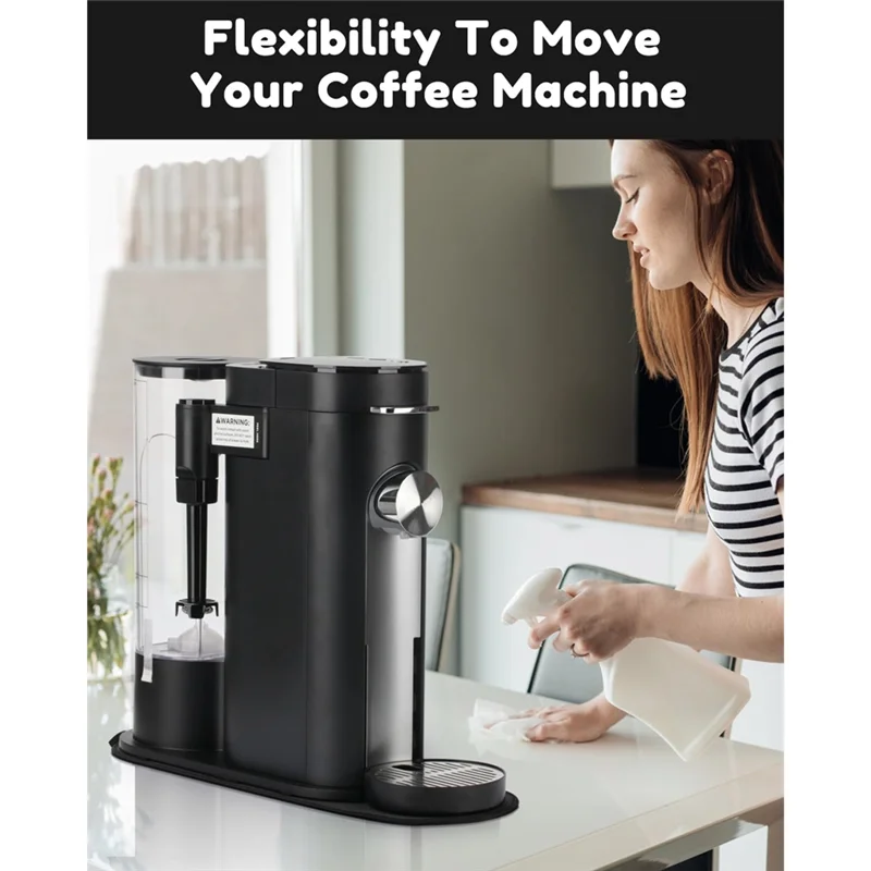 KEOL-For Ninja PB051 وPB041 ماكينة صنع القهوة ذات الخدمة الواحدة - وسادة منزلقة مع قاعدة مضادة للانزلاق - مثالية لملحقات الانزلاق السلس