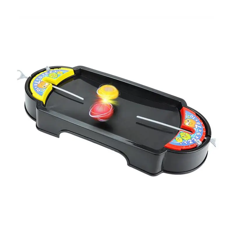 

Tabletop Spinning Top Toy Fun Two-player Gryo Battle Toy Set Fun Gyro Battle Set Easy To Play Interactive Board Toy For Parent