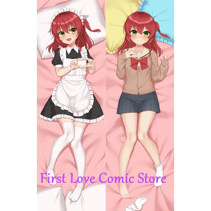 

Ikuyo Kita Dakimakura Pillow Case Kawaii Japanese Anime Girl Body Pillow Cover Otaku Waifu Hugging Throw Cushion Covers