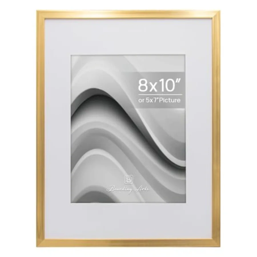 Boarding Picture Frame, Display Photo with Mat or Picture without, Photo Frame for Wall and Tabletop Display,,1 Pack