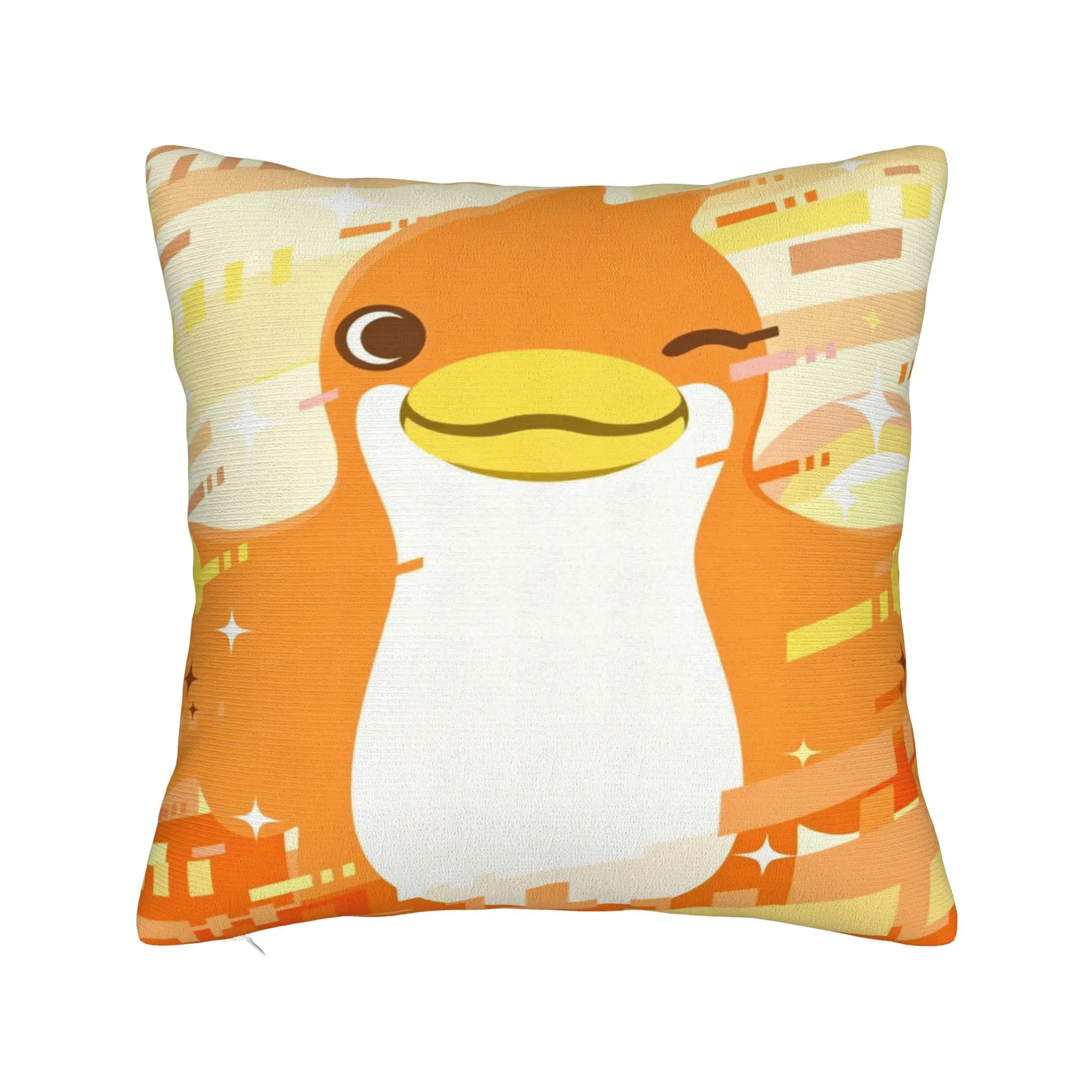 Chibi Monster Raids Again Pillowcase Polyester Cushion Cover Gift Anime Throw Pillow Case Cover Home Zippered 40X40cm