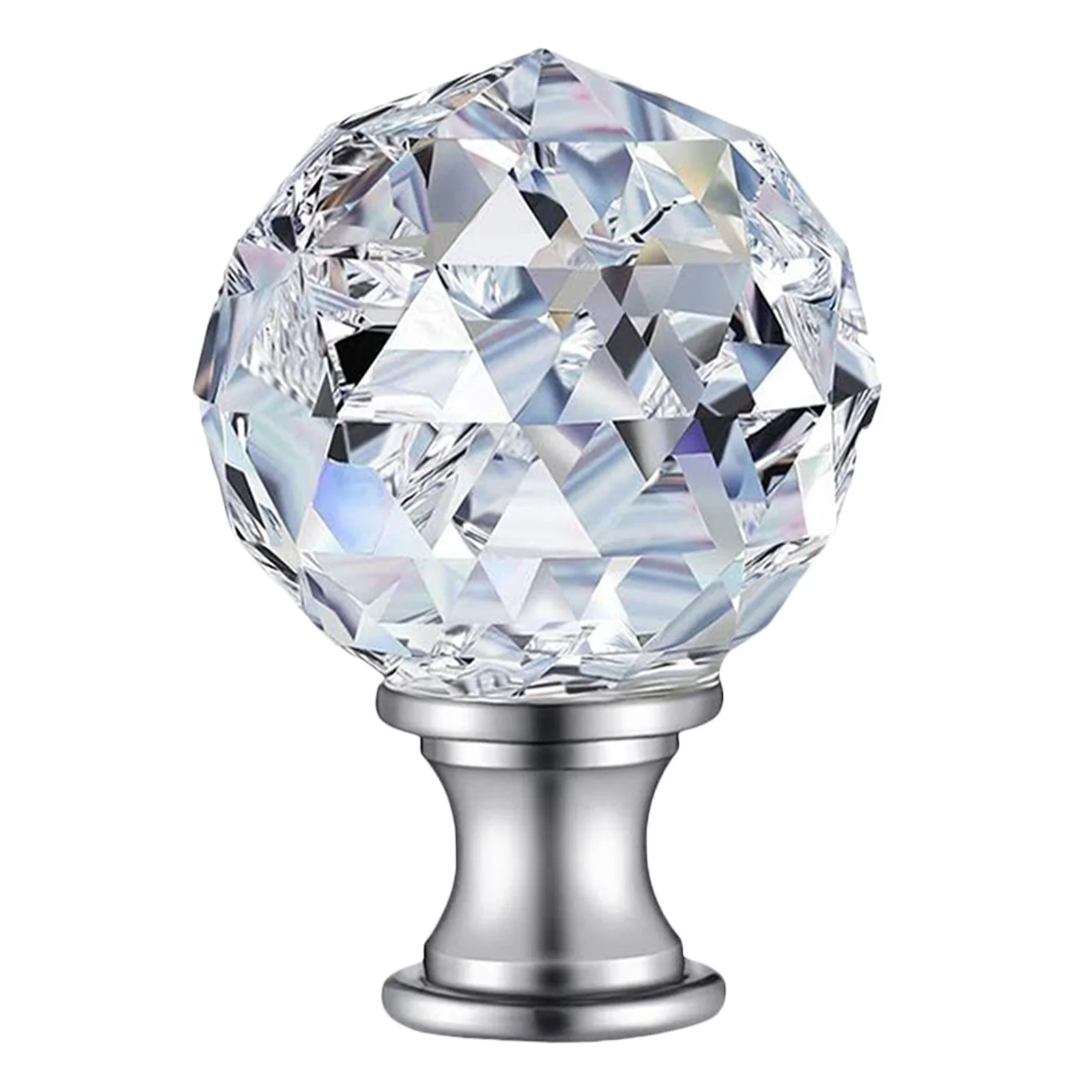 Кристаллический наконечник 27 мм для ламп, крепление для абажура