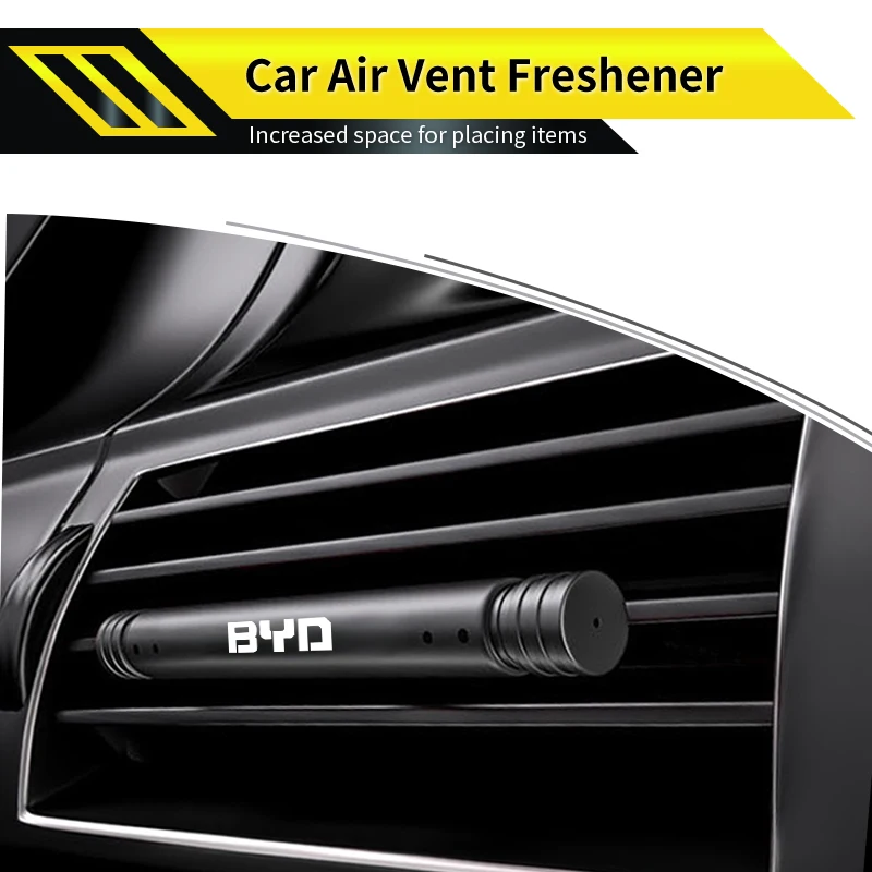

New Car Air Vent Freshener Aromatherapy Clip Interior Accessories For BYD M6 G3 G5 T3 13 F3 F0 S6 S7 E5 E6 Tang Song Qing Yuan