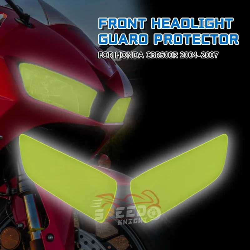 

For HONDA CB600R CB 600R cb 600r cb600r 2004-2007 04-07 Motorcycle Acrylic Front Headlight Guard Head Light Lens Cover Protector