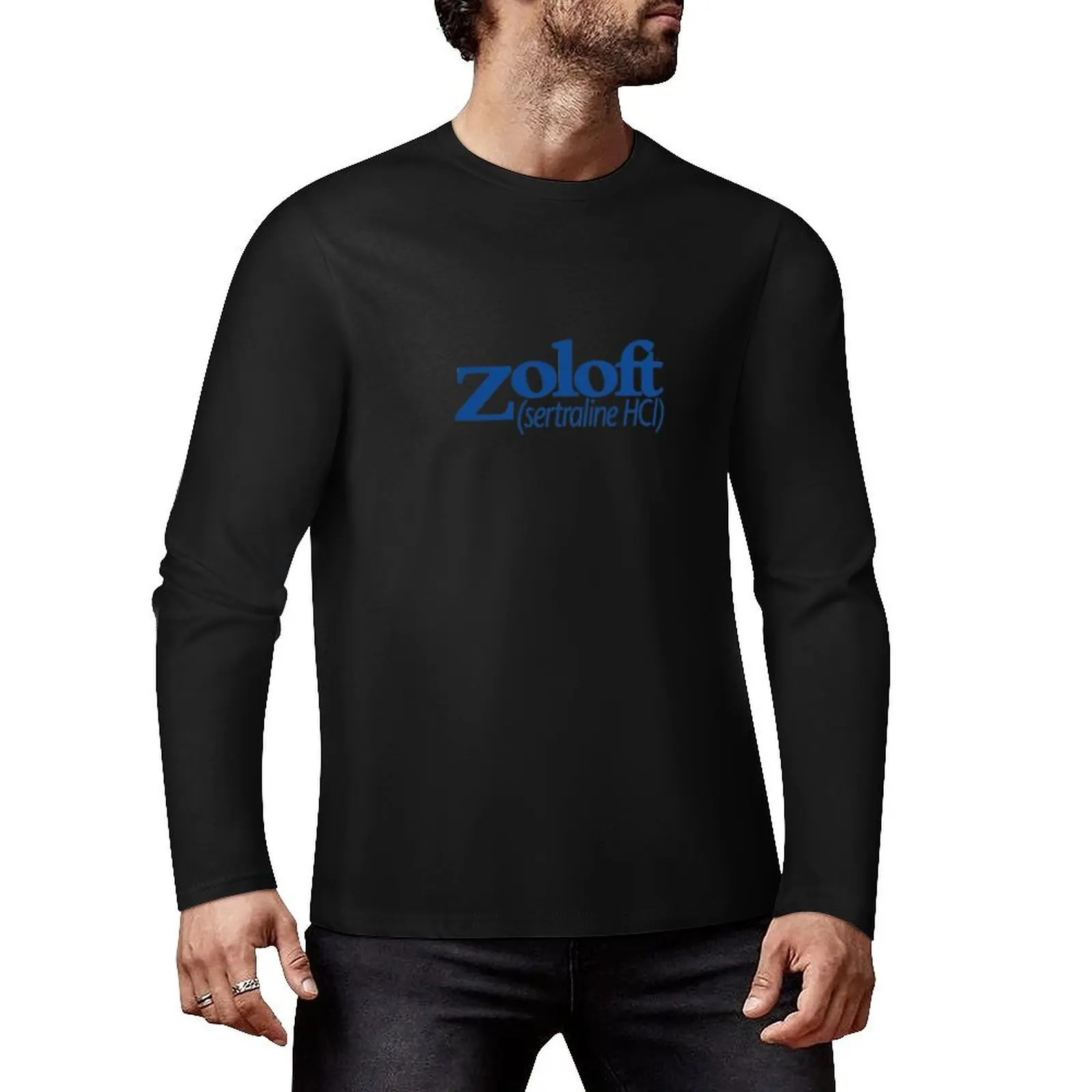 Zoloft logo Long T-Shirt sublime t shirt Oversized t-shirt plain t-shirt men t shirts