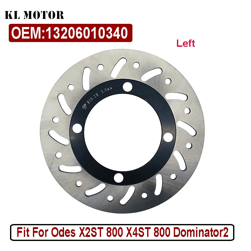 

Rear brake disc LH Odes X2ST 800 X4ST 800 Dominator2 Part Number 13206010340