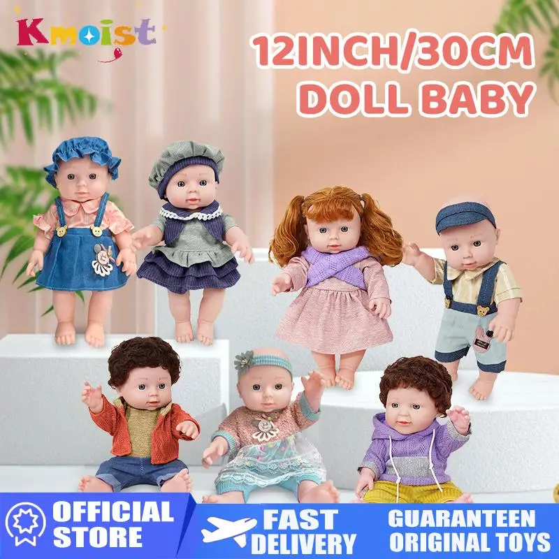 

12-дюймовые куклы, черные африканские куклы, детские игрушки, ручная работа, имитация всего тела, виниловые мягкие игрушки для детей, рождественские подарки