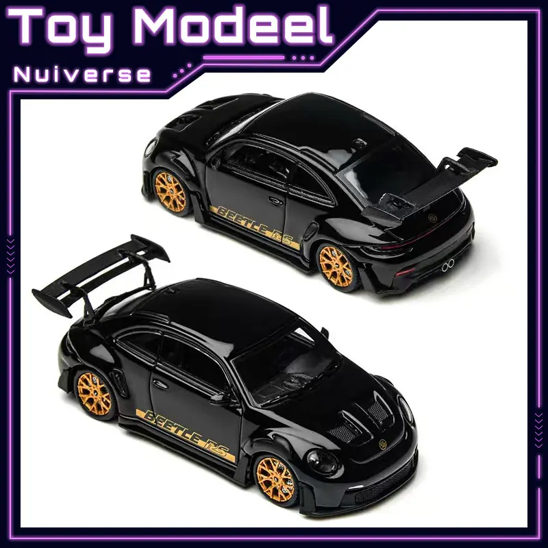 Tm timemicro x psc design 1:64 porsche beetle modelo de carro de liga fundida simulação de precisão de alto detalhe colecionável presente perfeito