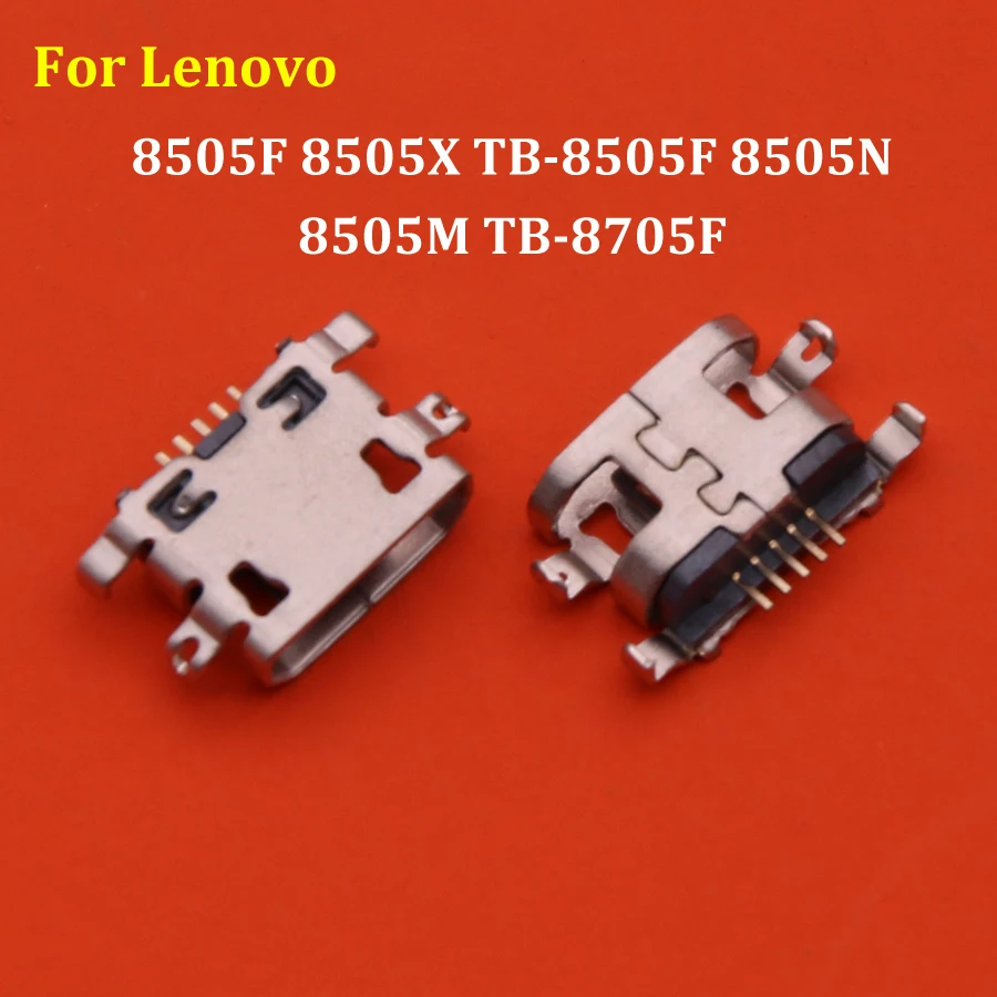 10pcs For Lenovo 8505F 8505X TB-8505F 8505N 8505M TB-8705F USB Charging Dock Charge Socket Port Jack Plug Connector