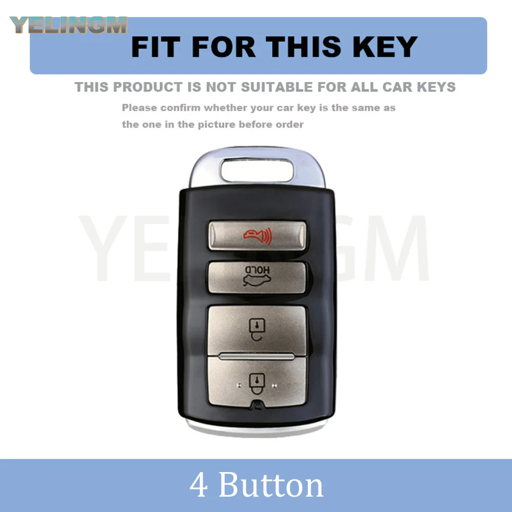 Fashion Soft TPU Car Remote Key Case Cover For KIA Cadenza K7 K-04 Series K9 Sorento K900 Protector Keyless Fob Bag Accessories
