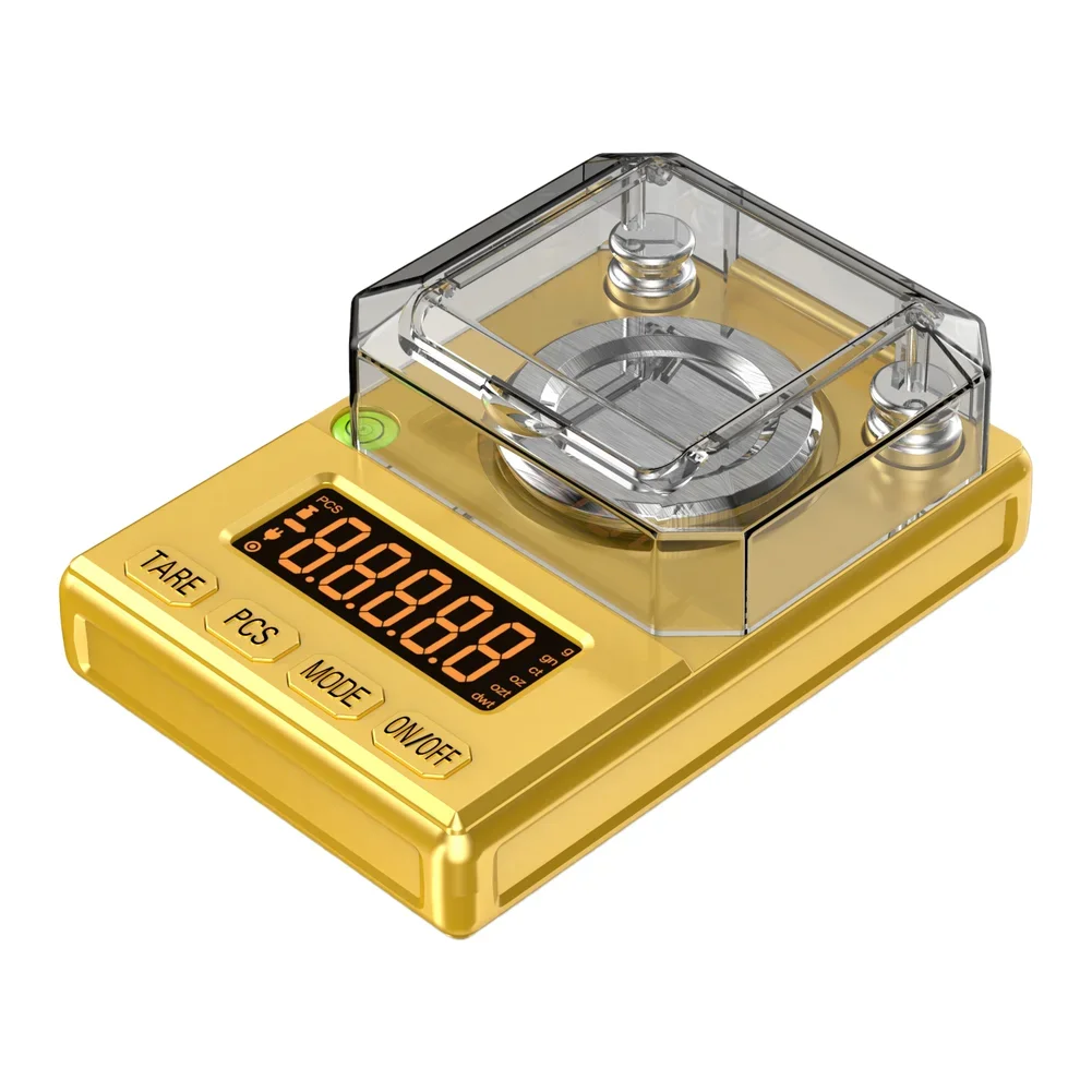 Accurate Pocket Jewelry Scale, 100g X 0.001g High‑precision Milligram Scale With LCD Display For Gold Gem Weighing