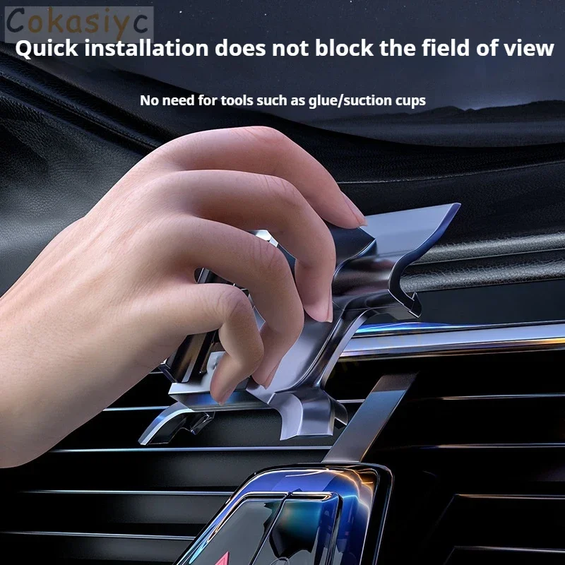 حامل هاتف السيارة قاعدة يتصاعد الخاصة لتويوتا لاند كروزر LC300 2022 منفذ الهواء الثابت قوس قاعدة الملحقات مع الكرة 17 مللي متر