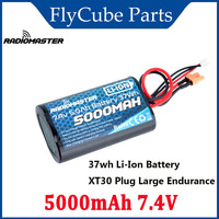 RadioMaster 2S 7.4V 5000mah 37wh Li-Ion Battery TX16S TRemote Control Transmitter JST-XH and XT30 Plug Large Endurance Hot Sale