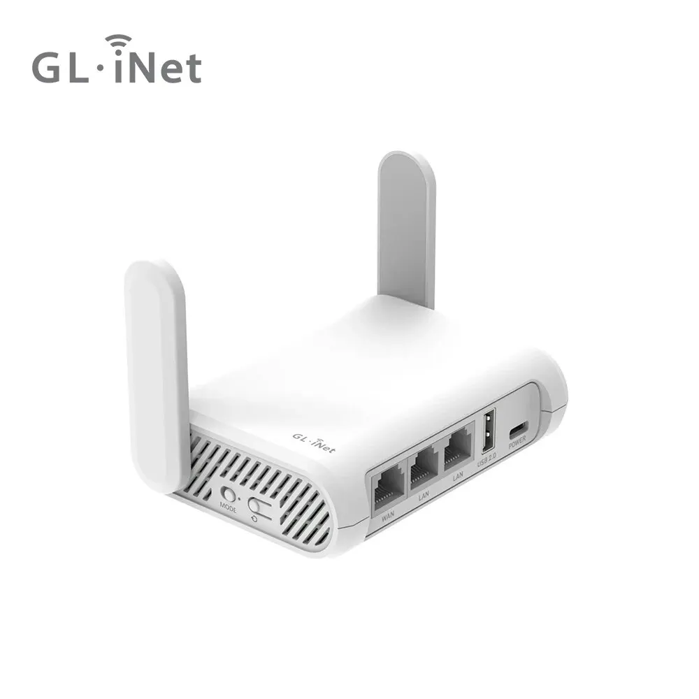 GL.iNet GL-SFT1200 (Opal) Secure Travel WiFi - AC1200 двухдиапазонный Gigabit Ethernet беспроводной Интернет-роутер